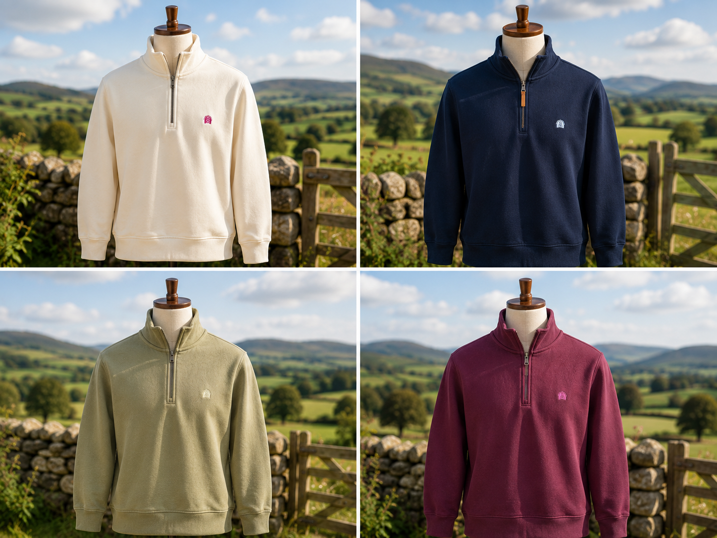 Quarter Zip Sweatshirt