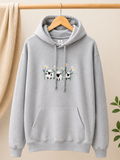 Embroidered Sheep Hoodie