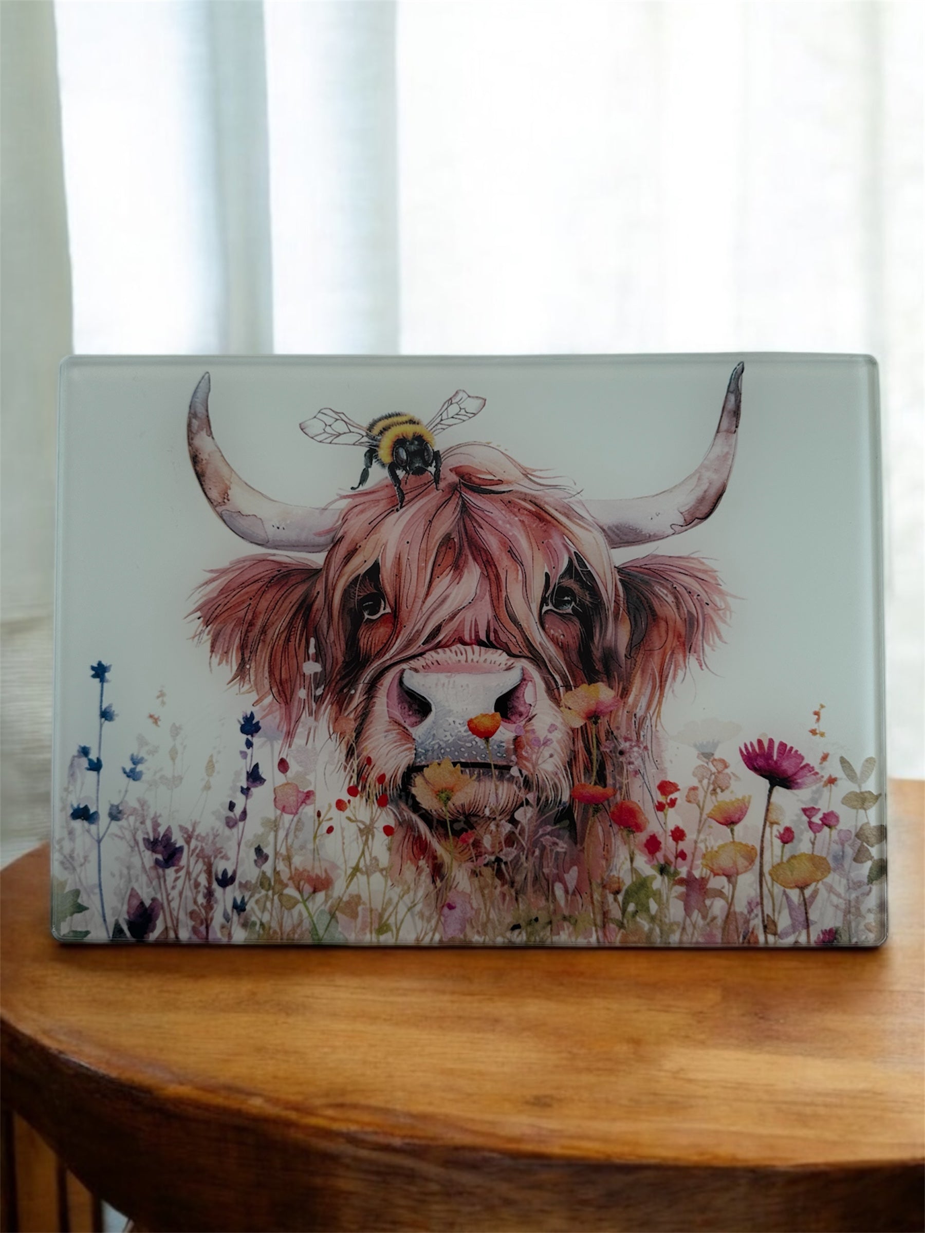 Highland Cow Chopping Board