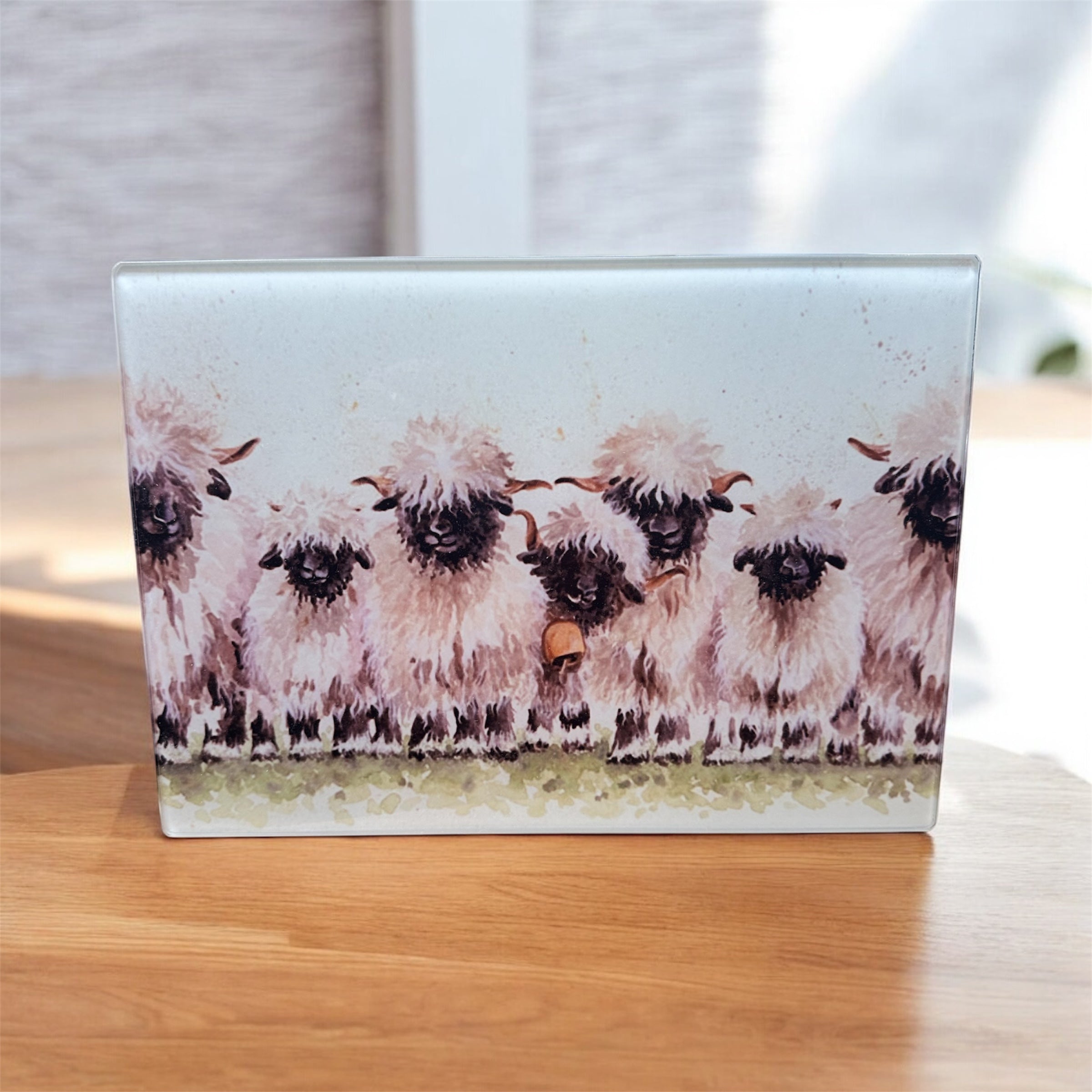 Valais Black Nose Glass Chopping Board