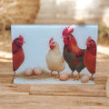Chicken Glass Chopping Board