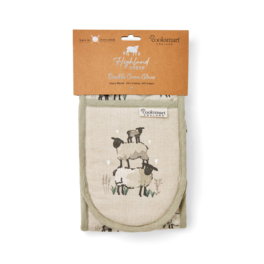 Highland Sheep Double Oven Glove