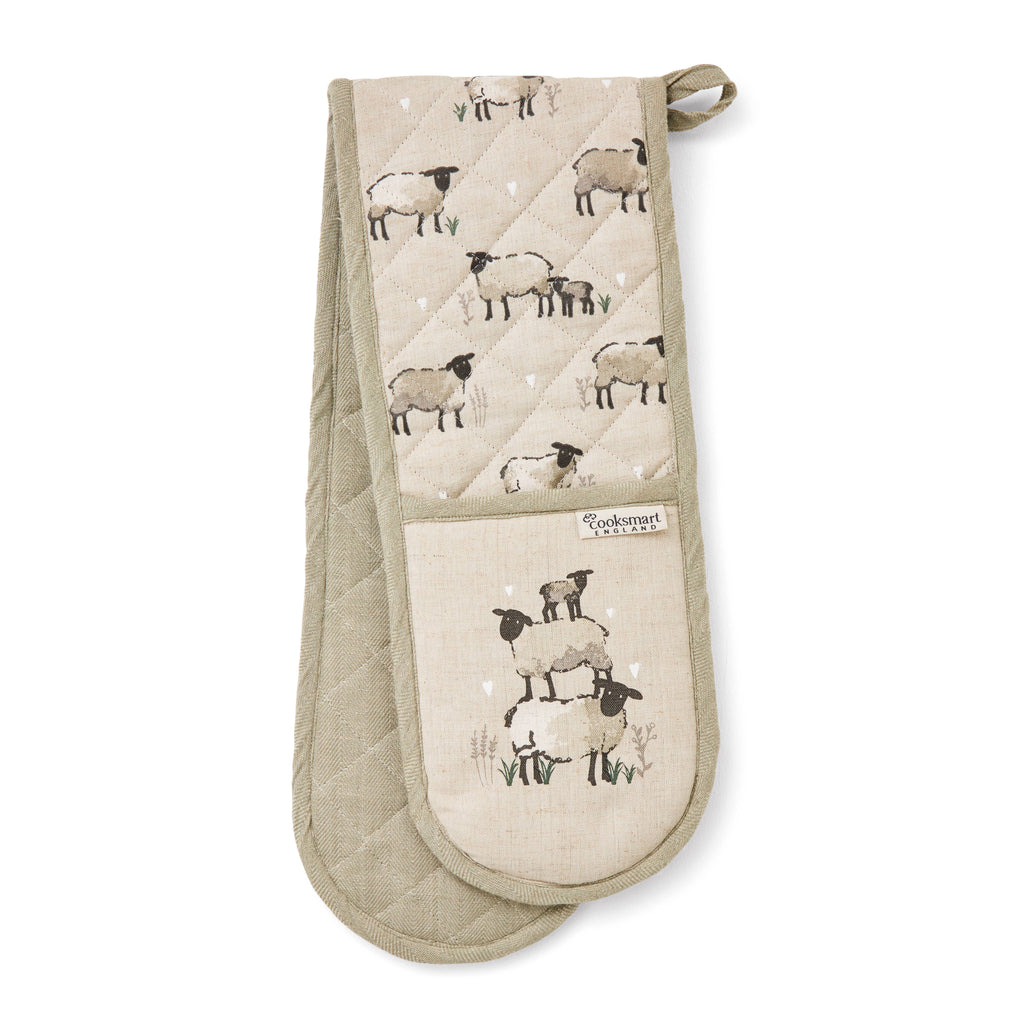 Highland Sheep Double Oven Glove