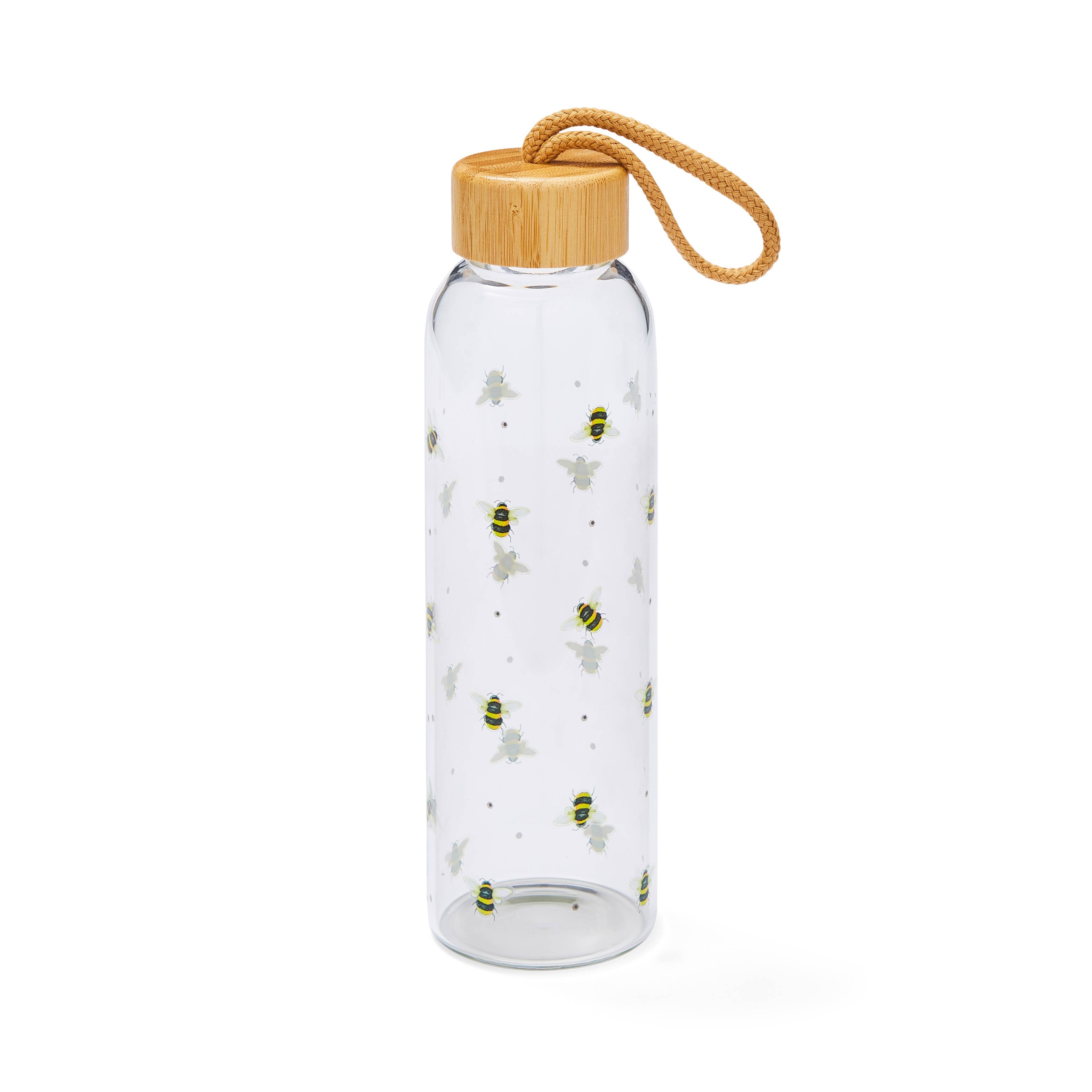 Glass Water Bottle