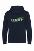 Fendt embroidered hoodie - Navy