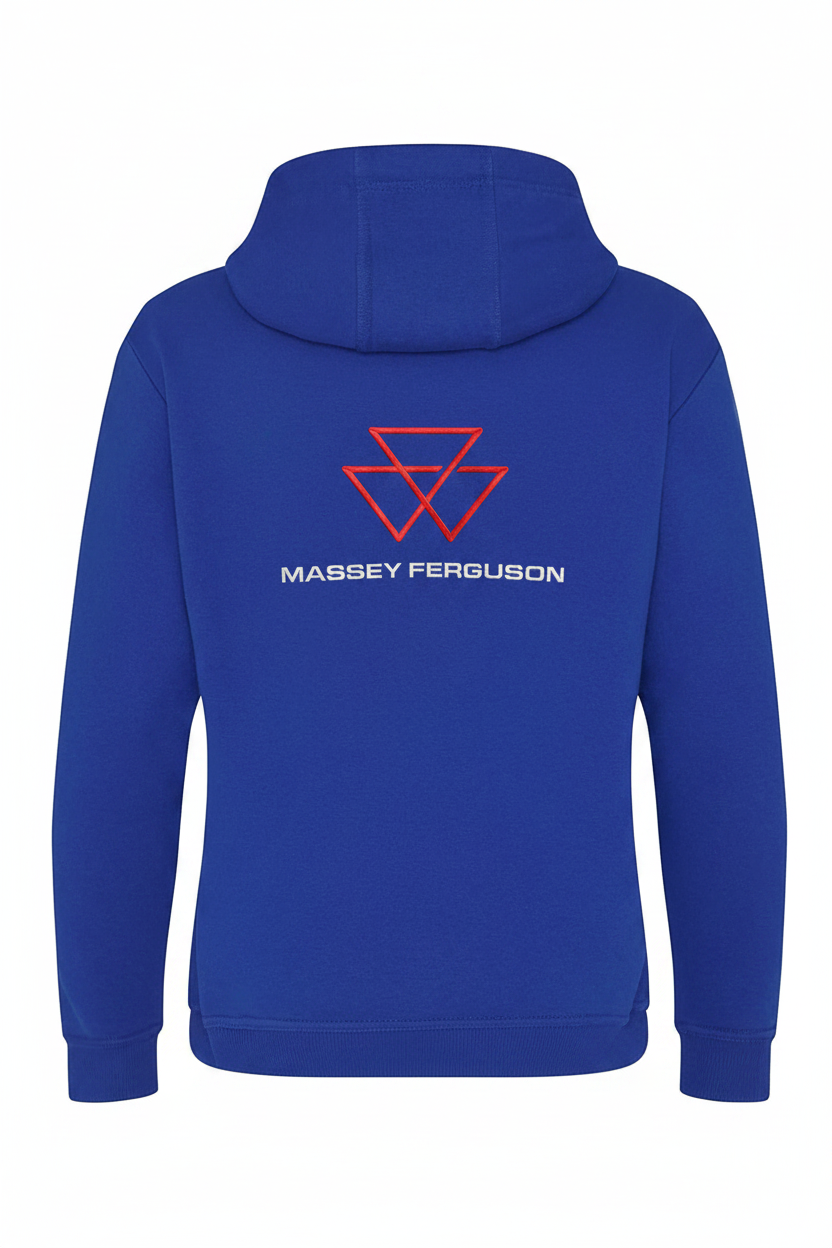 Massey Ferguson Hoodie - Royal Blue