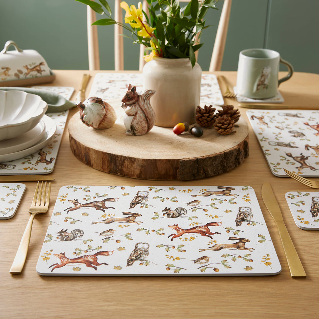 Forest Fable Placemats - Set of 4