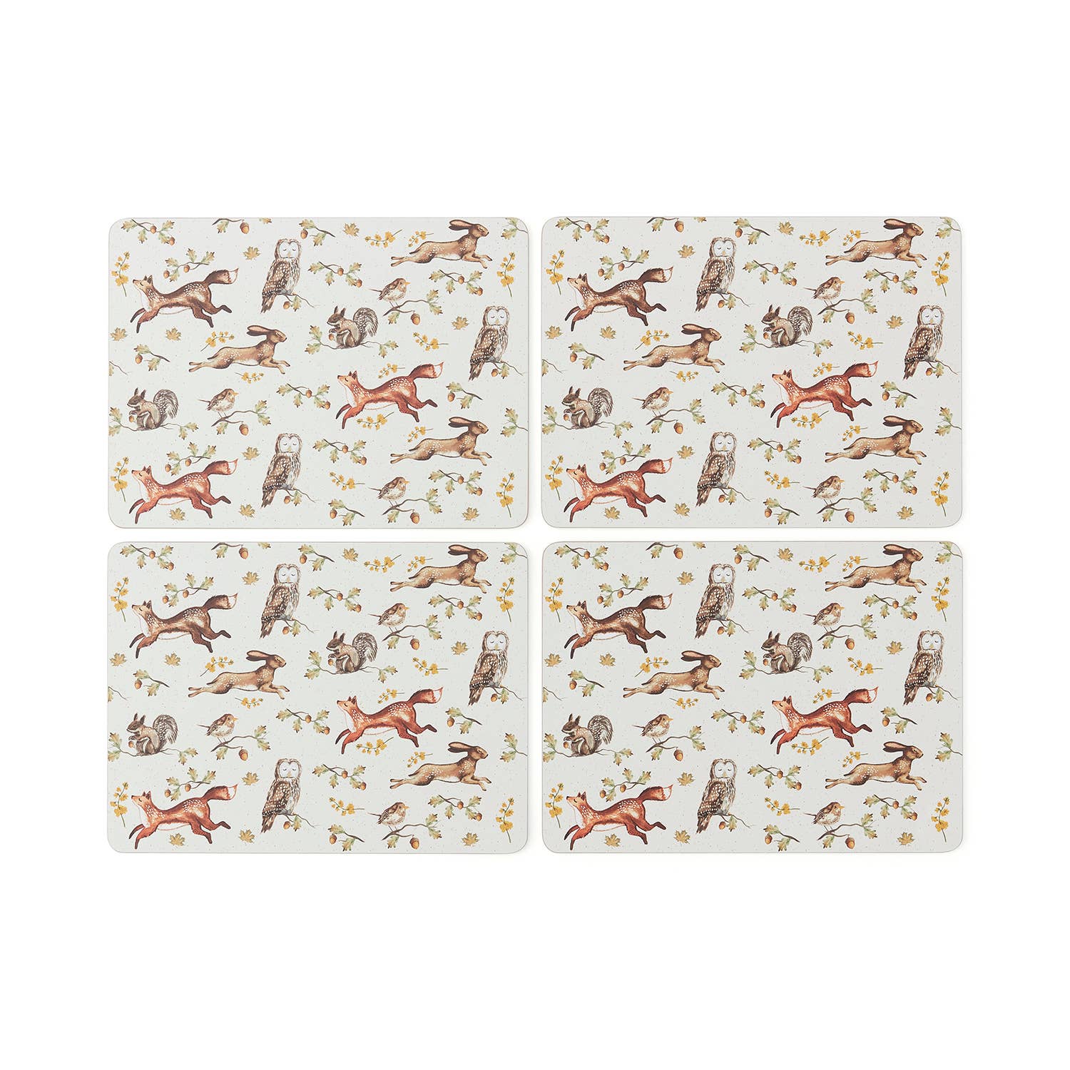 Forest Fable Placemats - Set of 4